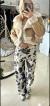 Pantalón wide leg vaca cow HANNA