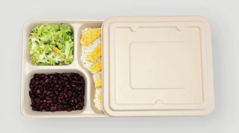 MARMITA COM 3 DIVISÓRIAS 1200ml COM TAMPA - comprar online