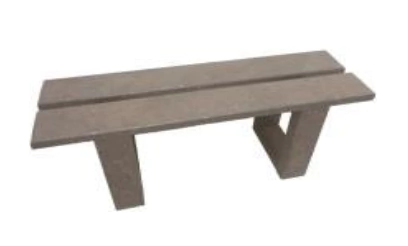 BANCO DE JARDIM SEM ENCOSTO COM 150CM