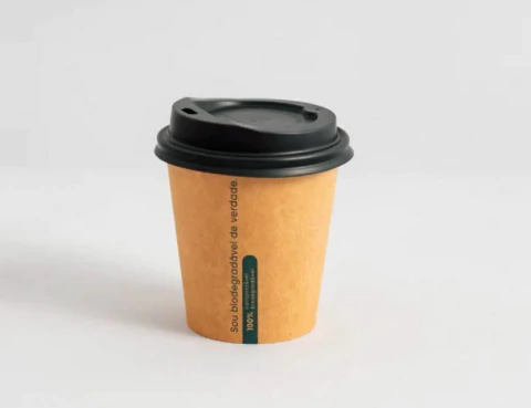 COPO BIODEGRADÁVEL 180ml COM TAMPA