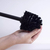 ESCOVA SANITÁRIA COM SUPORTE DE CERÂMICA GRANULADO CINZA - comprar online