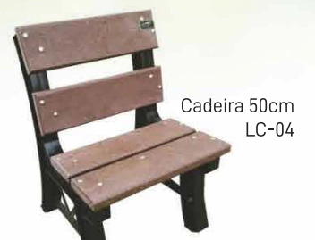 CADEIRA DE MADEIRA ECOLÓGICA DA LINHA COLOR LC-04 COR MARROM - comprar online