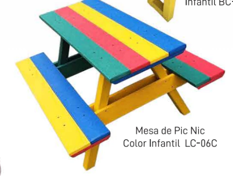 MESA DE PIC-NIC INFANTIL