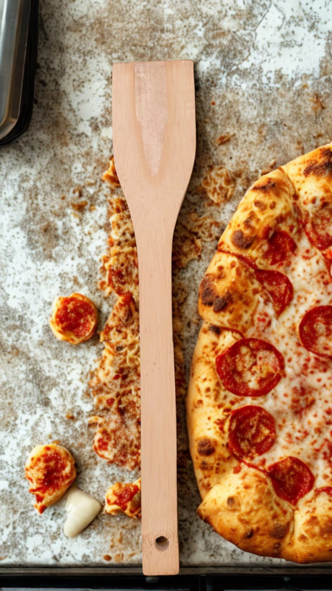 ESPÁTULA DE BAMBU QUADRADA