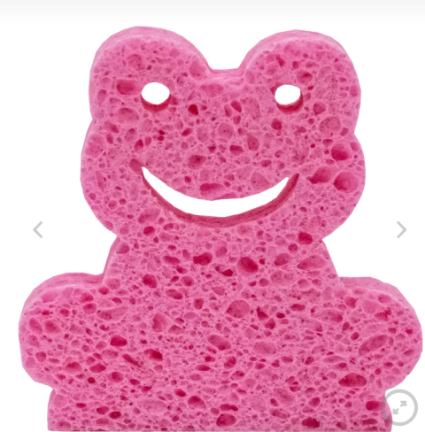 ESPONJA SAPINHO SAPECA ROSA