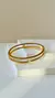 Bracelete Rígido Vazado - Banho de Ouro 18k
