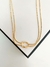 Choker Nó - Banho De Ouro 18k