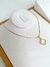 Colar Van Cleef Transparente - Banho de Ouro 18k - comprar online