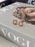 Brinco Van Cleef Cravejado Branco - PEÇA COM GARANTIA - (cópia) - comprar online