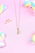 Conjunto Infantil Unicórnio - Banho de Ouro 18k
