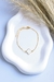 Pulseira Van Cleef Branco - Banho de Ouro 18k