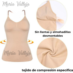 Musculosa reductora bretel fino en internet