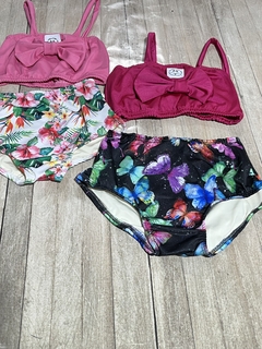 Bikinis top + bombacha. Nenas - comprar online