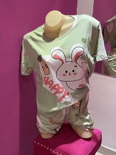 PIJAMA REMERA Y SHORT