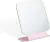 Espelho com Base em Metal Rosa 13.5x16x5.5Cm - comprar online