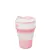 Copo Retrátil Eco Friendly Rosa 360ML Silicone - comprar online