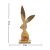 Totem Decor Coelho Lapin em Madeira - 31 x 10 x 5 cm na internet