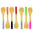 Colher com Dentes Nature Cor Verde 30CM Bambu - comprar online