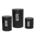 Kit Porta Mantimentos 450 / 700 / 1300 MS 3 Peças Preto