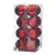 Bola de Natal Caixa Lepidus Sortida Plástico 16Peças 8Cm - Le Casa Home & Decor