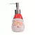 Porta Sabonete Líquido Papai Noel White em Cerâmica 200ML