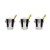 Kit 3 Unidades de Balde para Gelo em Inox 4,5 Litros Térmico
