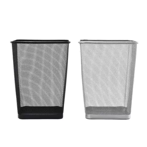 Cesto de Lixo Aramado Quadrado 23,5x26CM