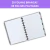 Caderno Inteligente Planner de Disco 4 Divisórias 80 Folhas - Le Casa Home & Decor