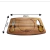 Kit Tábua de Frios Ekos Bambu 3 Peças 28X17CM na internet