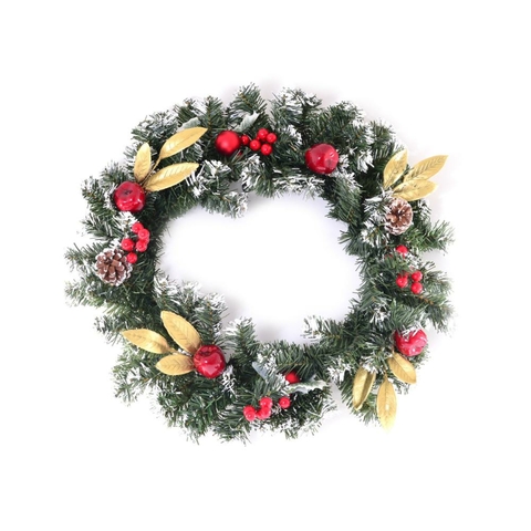 Guirlanda Meyve Decoração De Natal 1 Peça 50cm Enfeite