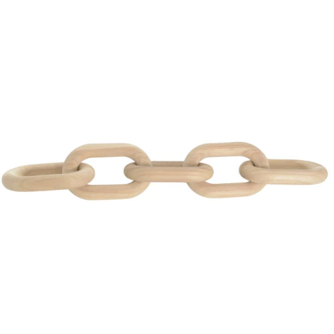 Corrente Decorativa Freedom Em Madeira MaiHome - comprar online