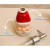 Porta Sabonete Líquido Papai Noel White em Cerâmica 200ML - Le Casa Home & Decor