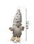 Enfeite de Mesa Papai Noel Sueco SKI com Lantejoulas 15x7x12 cm Decoração de Natal - Le Casa Home & Decor
