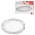 Prato Linx Oval Vidro 25,4x16,6cm Elegância para Sua Mesa - comprar online