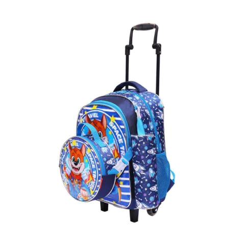 Kit 3 Peças Infantil Stylus Space Dog