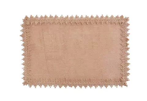 Jogo Americano CRU KOTE RT em Fibras Naturais 1PC 45x30cm Decoração de Natal