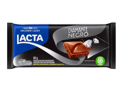 Chocolate Lacta Diamante Negro 80g