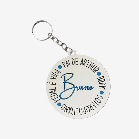 CHAVEIRO CARACTERÍSTICAS OU NOME - comprar online