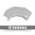 Damper para Plotter DX5 - 3X2mm Cabeça Quadrada - 15 Unidades - comprar online