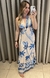 Vestido estampa floral azul