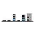 Motherboard Msi Pro Z690-p Ddr4 Pro Series 12th Lga 1700, Ddr4, Pcie 4, Cfx, Ranuras M.2, Wi-fi 6e en internet