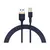 Cable Trv Cab111 Usb A - Type C 3a 1m Mallado Azul Carcaza Metal - comprar online