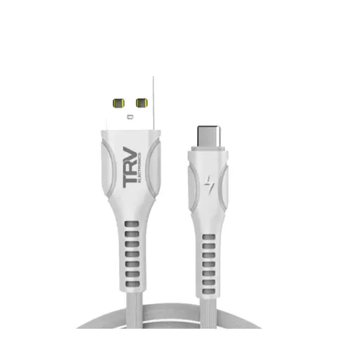 Cable Trv Cab108 Usb Tipo C - Usb A Blanco Oem 1m