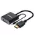 Adaptador Kelyx Hdmi A Vga 1080p Con Audio