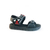 Sandalias ADDNICE LUCES ARUBA NEGRO GRIS ROJO