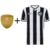 Camisa Reebok Botafogo + Patch de Campeão da Libertadores 2024 I Home 2024/25 Torcedor Masculino - Preta com Branco - Sem patrocinador