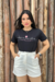 CAMISETA T-SHIRT DEIXA A SUA ALMA FLORESCER - ÚNICO
