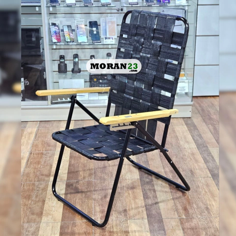 REPOSERA CAÑO REFORZADO 7/8 TOTAL BLACK NAHUEL 5 POSICIONES