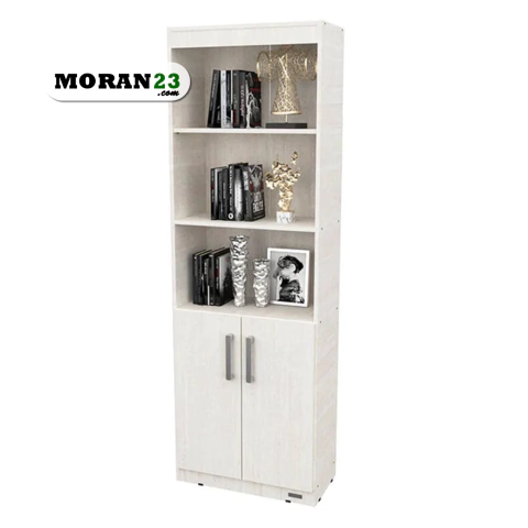 BIBLIOTECA CON ESTANTES Y PUERTAS VENEZIA 81061 MOSCONI - comprar online