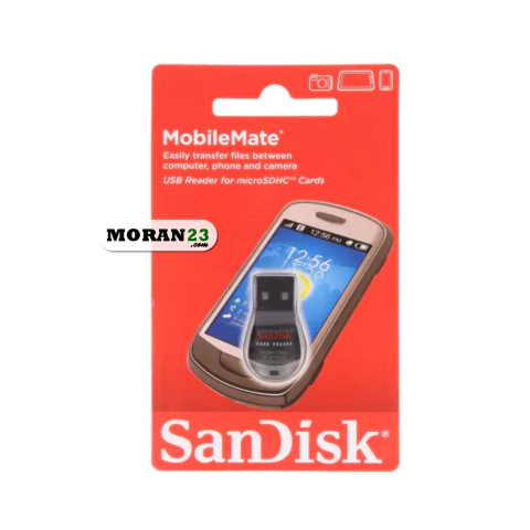 ADAPTADOR SANDISK LECTOR DE MEMORIAS SD A USB